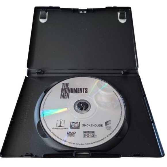 The Monuments Men DVD Movie Matt Damon George Clooney World War 2 PG13 Disc Film - Picture 3 of 3